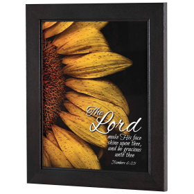 Framed Wall Art Golden Rain 12x15