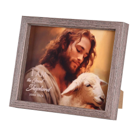 Framed Wall Art I Am The Good Shepherd
