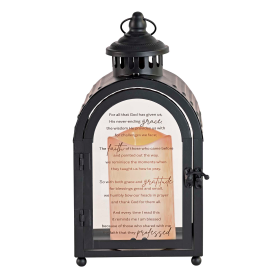 Lantern Live Each Day With God Grace 11H