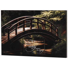 Wall Plaque Nature God Gives Richly