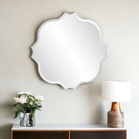 36" Quatrefoil Unframed Accent Mirror