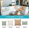 HGTV Curlicue Faux Fur Pillow Quietude 26 x 26 inches