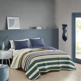Madras 3 piece bedspread (size: KING)